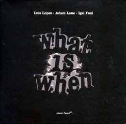 Image du média "WHAT IS WHEN de Luís LOPES, ADAM LANE, IGAL FONI"