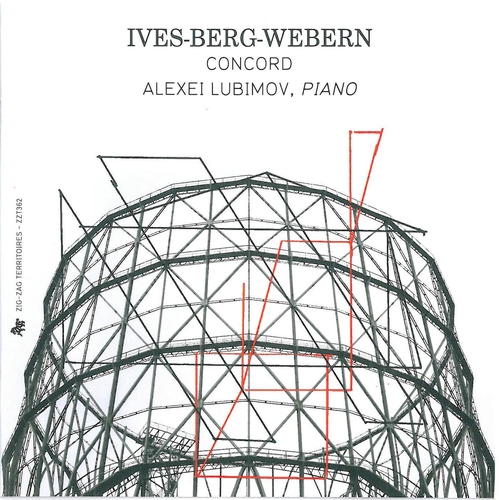 Couverture CONCORD (+ WEBERN/ + BERG) de Charles IVES