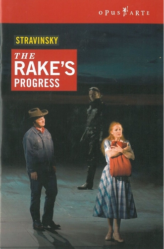 Couverture THE RAKE'S PROGRESS de Igor STRAVINSKY