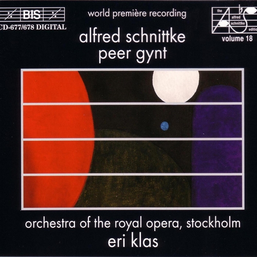 Couverture PEER GYNT de Alfred Garrijévitch SCHNITTKE