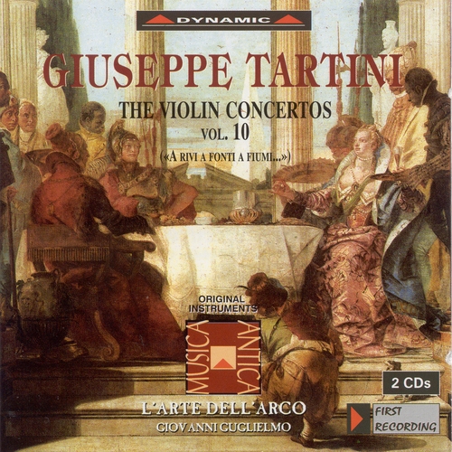 Couverture CONCERTO VIOLON D.19,20,22,83,94,95,96,117 de Giuseppe TARTINI