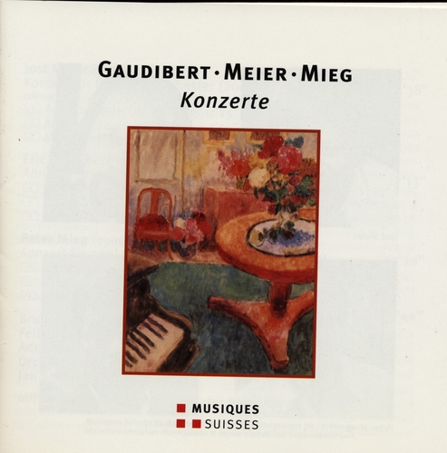 Couverture KONZERTE (+MEIER +MIEG) de Eric GAUDIBERT