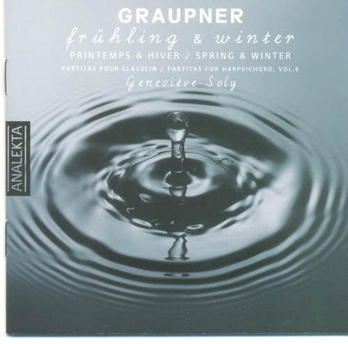 Couverture PARTITAS POUR CLAVECIN (VOL.6) de Christoph Johann GRAUPNER