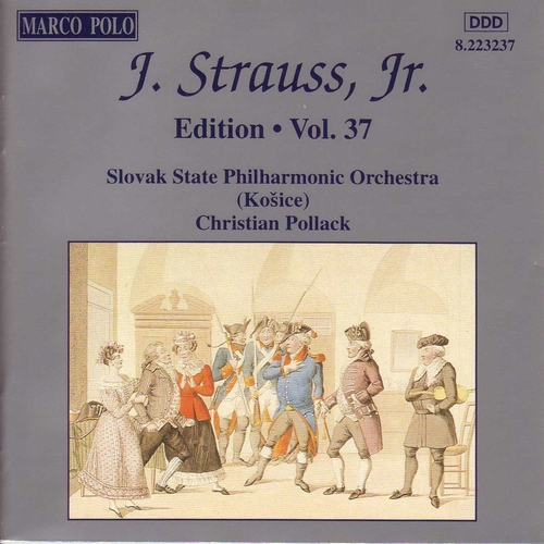 Couverture EDITION - VOL.37 de Johann II STRAUSS