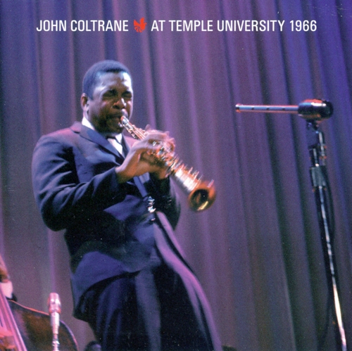 Couverture AT TEMPLE UNIVERSITY 1966 de John COLTRANE