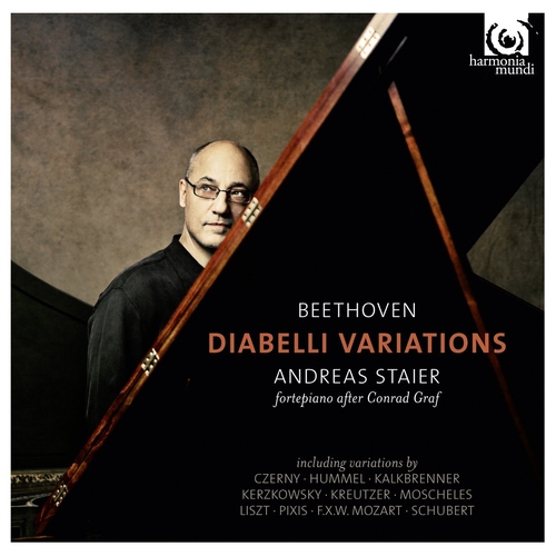 Couverture DIABELLI VARIATIONS (INCLUDING VARIATIONS BY CZERNY, HUM...) de Ludwig van BEETHOVEN