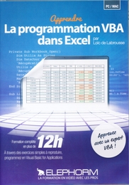 Image du média "APPRENDRE LA PROGRAMMATION VBA DANS EXCEL de ELEPHORM"