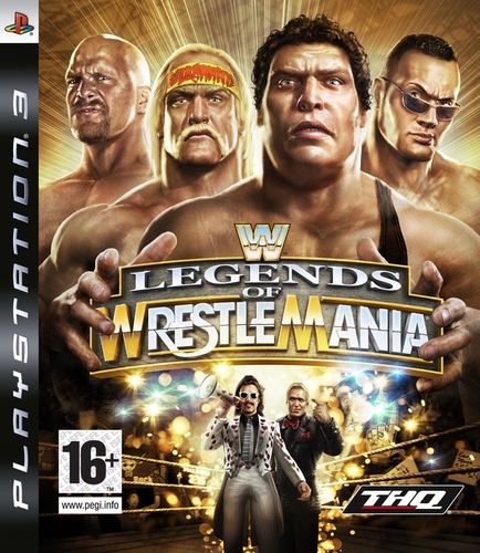 Couverture WWE LEGENDS OF WRESTLEMANIA - PS3