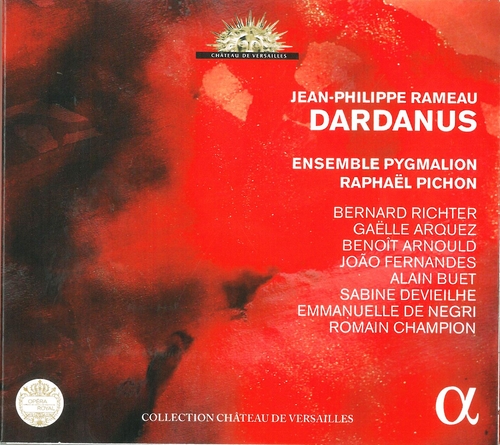 Couverture DARDANUS de Jean Philippe RAMEAU