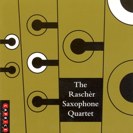 Image du média "RASCHER SAXOPHONE QUARTET: BERGMAN, DÜNSER, XENAKIS..."