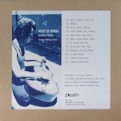 Image du média "MUSIC OF BURMA - BURMESE GUITAR de AUNG NAING SOE"