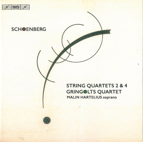 Couverture QUATUOR CORDES 2,4 de Arnold SCHOENBERG