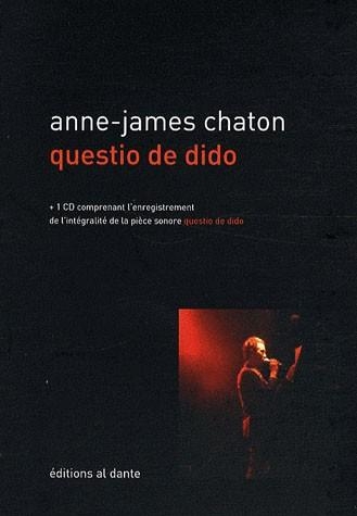 Couverture QUESTIO DE DIDO de Anne-James CHATON