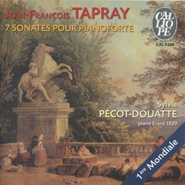 Image du média "SONATES POUR PIANOFORTE de Jean-François TAPRAY"