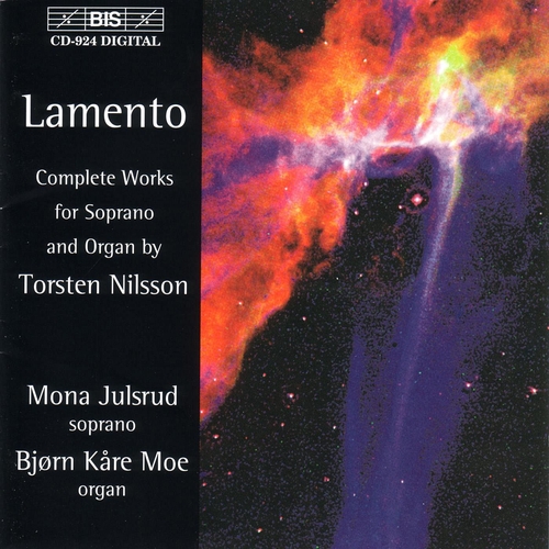 Couverture LAMENTO - COMPLETE WORKS FOR SOPRANO AND ORGAN de Torsten NILSSON