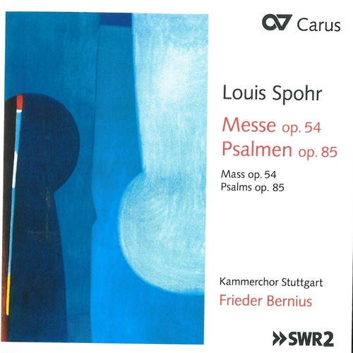 Couverture MESSE OP.54 / PSAUMES OP.85 de Ludwig SPOHR