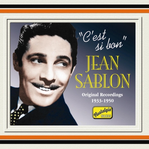 Couverture C'EST SI BON de Jean SABLON