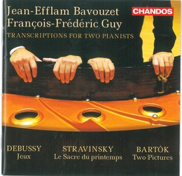 Image du média "TRANSCRIPTIONS FOR TWO PIANISTS"