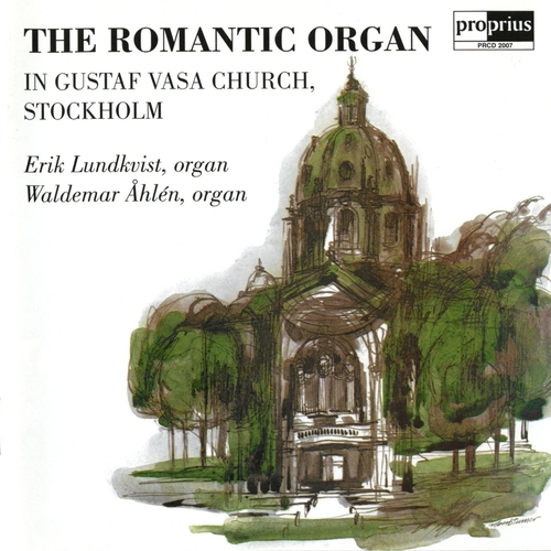 Couverture ROMANTIC ORGAN (LUNDKVIST/ VIERNE/ SKOLD/ OLSSON/ AHLEN)