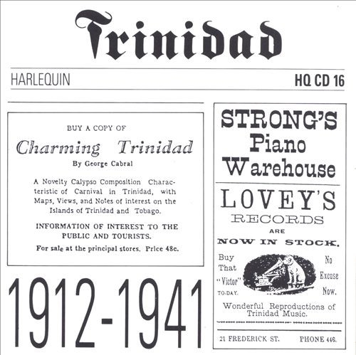 Couverture TRINIDAD 1912-1941