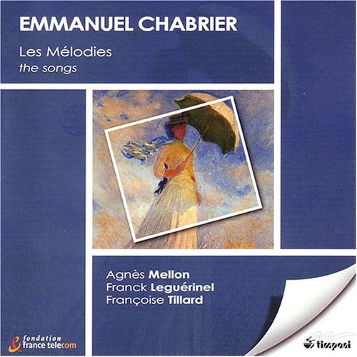 Couverture MELODIES de Emmanuel CHABRIER