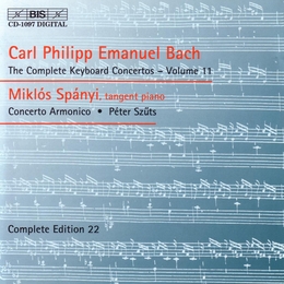 Image du média "CONCERTO CLAVIER VOL.11: WQ.37,10 / SONATINA WQ.97,100 de Carl Philipp Emanuel BACH"