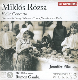 Image du média "CONCERTO VIOLON / CONCERTO ORCHESTRE CORDES /.... de Miklos ROZSA"