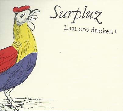 Couverture LAAT ONS DRINKEN ! de SURPLUZ