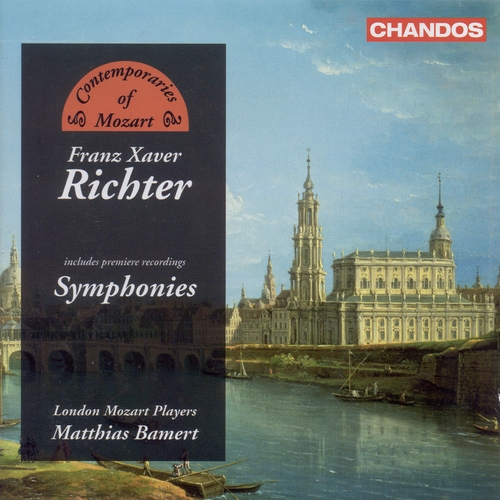 Couverture SYMPHONIES de Frantisek Xaver RICHTER