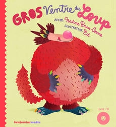 Couverture GROS VENTRE DU LOUP de Nadine BRUN-COSME & ED