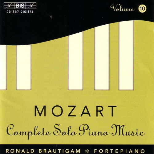 Couverture VARIATIONS PIANO K.25, K.180, K.264, K.460, K.575, K.ANH.138 de Wolfgang Amadeus MOZART