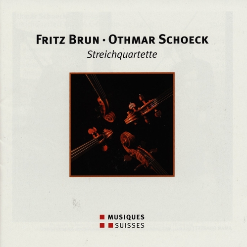 Couverture QUATUOR CORDES (+ BRUN) de Othmar SCHOECK