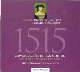 Image du média "1515 - OEUVRES SACRÉES DE JEAN MOUTON de Jean MOUTON"