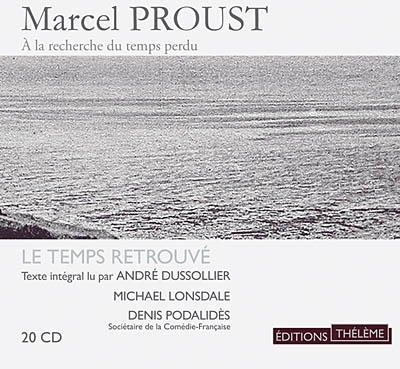 Couverture À LA RECHERCHE DU TEMPS PERDU 11: LE TEMPS RETROUVÉ de Marcel PROUST