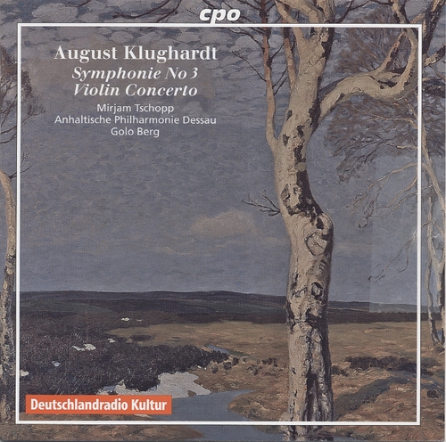 Couverture SYMPHONIE 3 / CONCERTO VIOLON de August KLUGHARDT