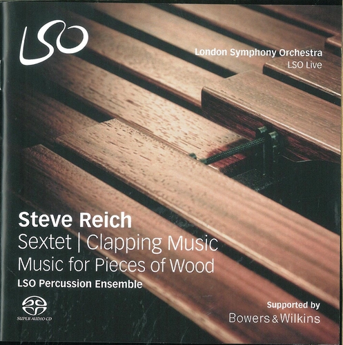 Couverture SEXTET / CLAPPING MUSIC de Steve REICH