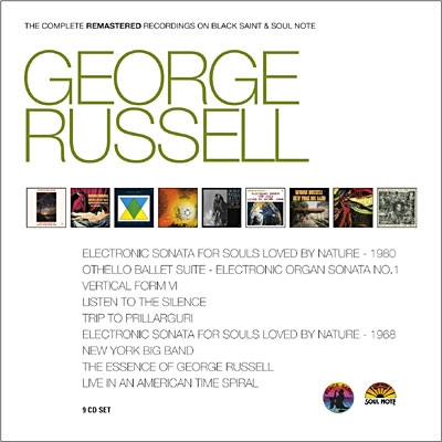 Couverture COMPLETE REMASTERED RECORDINGS ON BLACK SAINT & SOUL NOTE de George RUSSELL