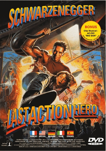 Couverture LAST ACTION HERO de John McTIERNAN