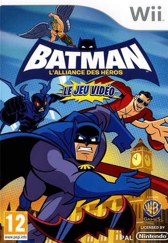 Couverture BATMAN : L'ALLIANCE DES HEROS - Wii