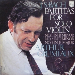 Image du média "SONATAS FOR SOLO VIOLIN NOS.1, 2 & 3 de Johann Sebastian BACH"