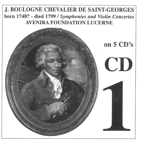 Couverture SYMPHONIE XI 1 / CONC.VIOLON III 1,VIII 1,II,2 de Joseph Boulogne de SAINT-GEORGES