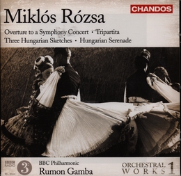 Image du média "OEUVRES ORCHESTRALES VOL.1 de Miklos ROZSA"