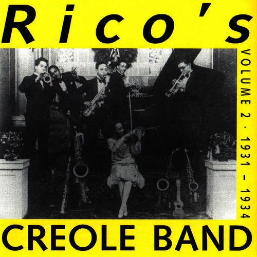 Couverture RICO'S CREOLE BAND VOLUME 2: 1931-1934 de RICO'S CREOLE BAND