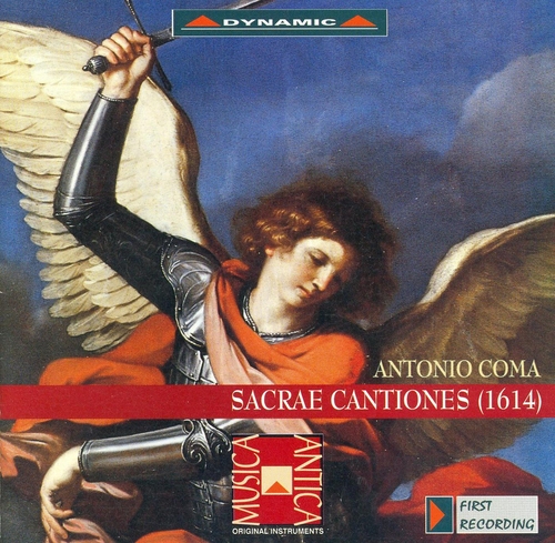 Couverture SACRAE CANTIONES (1614) de Antonio COMA