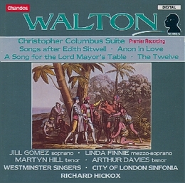 Image du média "CHRISTOPHER COLUMBUS SUITE / SONGS AFTER EDITH SITWELL /... de William WALTON"