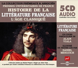 Image du média "L'HISTOIRE DE LA LITTERATURE FRANCAISE - AGE CLASSIQUE de Alain VIALA"