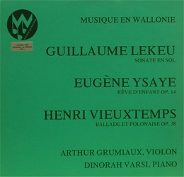 Image du média "SONATE VIOLON PIANO de Guillaume LEKEU"