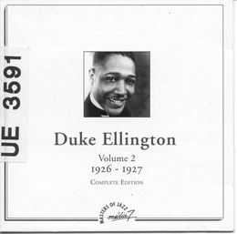 Image du média "COMPLETE EDITION, VOL.2: 1926-1927 de Duke ELLINGTON"