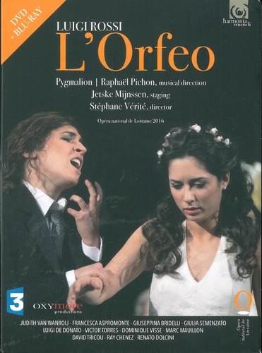 Couverture L'ORFEO de Luigi ROSSI