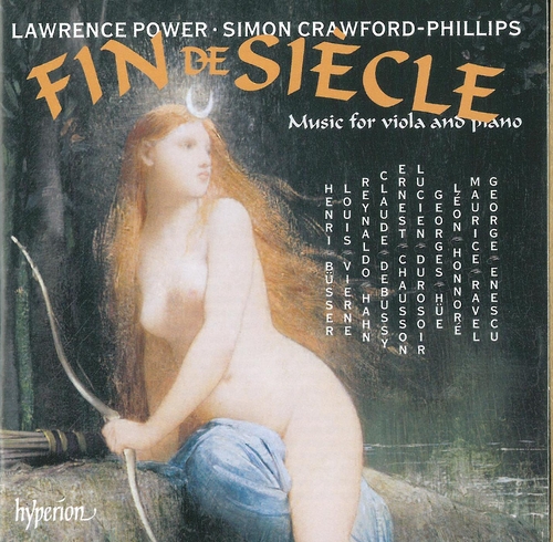 Couverture FIN DE SIECLE, MUSIC FOR VIOLA AND PIANO